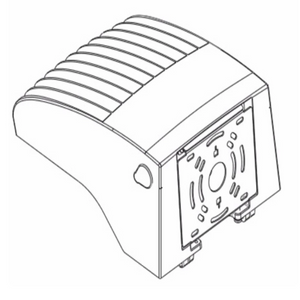 LED Wall Pack - 60w - 6000Lm - 5000K - 250w MH Equal