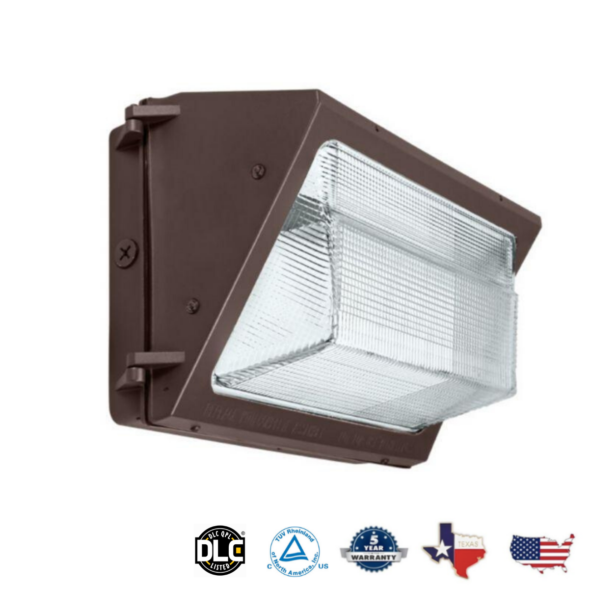 Dusk to Dawn LED Wall Pack - 60w - 6750Lm - 5000K - 250w MH Equal