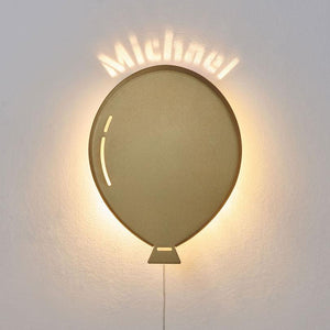 Popup Lighting Customize Your Lamp - Balloon Shape Night LED Lamp Made Aluminum…