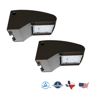 LED Wall Pack - 60w - 6000Lm - 5000K - 250w MH Equal